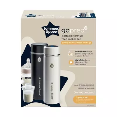 TOMMEE TIPPEE Goprep, kit de préparation de biberons en 2 minutes, th