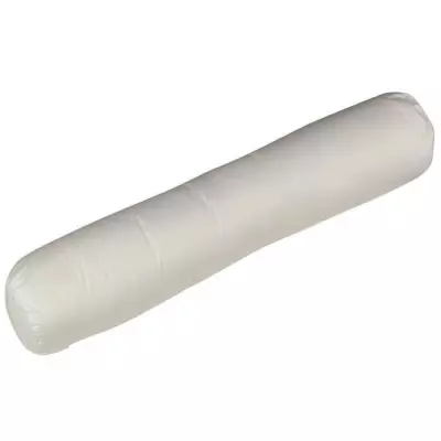 BLANREVE Traversin en coton - 160 cm - Blanc