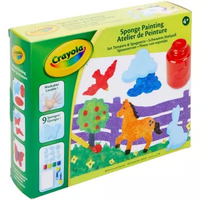 Créatif - CRAYOLA - Atelier de Peinture - Kit de dessin et peinture l