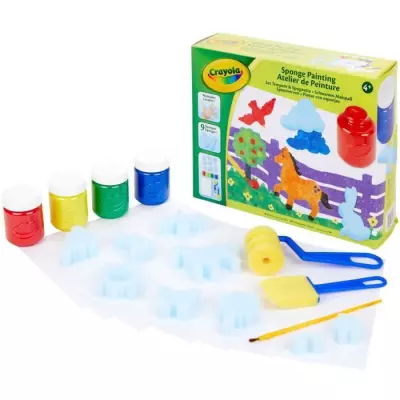 Créatif - CRAYOLA - Atelier de Peinture - Kit de dessin et peinture l