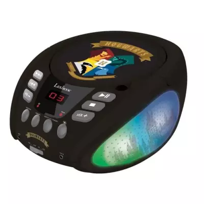 Lecteur CD Bluetooth transportable Harry Potter - Effets lumineux - LE