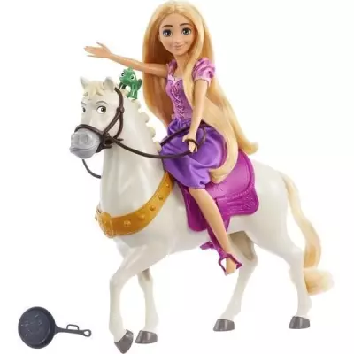 Disney-Princesses Disney-Raiponce et Maximus-Coffret HLW23