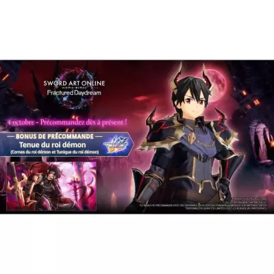 Sword art online fractured daydream - Jeu Nintendo Switch