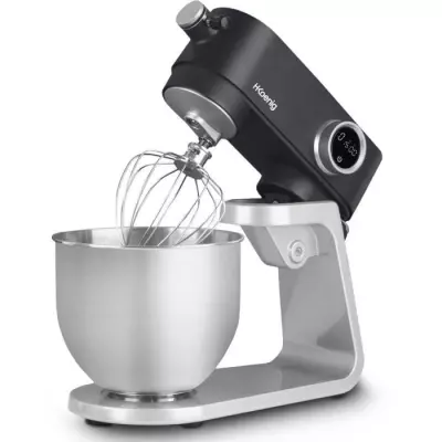 Robot pâtissier - H.Koenig - KM120 - 800 W - Bol inox 5 L - 8 vitesse