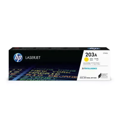 Cartouche de toner jaune HP 203A authentique pour HP Color LaserJet Pr