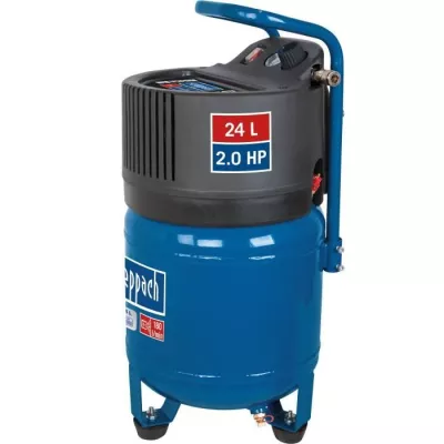 SCHEPPACH HC24V vertical air compressor - 24L - 1500 W - 10 bars - 2 C