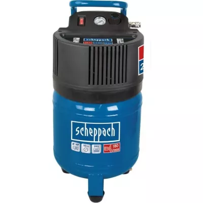 SCHEPPACH HC24V vertical air compressor - 24L - 1500 W - 10 bars - 2 C