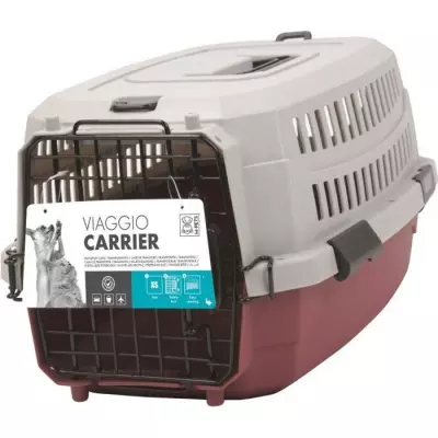 M-PETS Caisse de transport Viaggio Carrier S - 58,4x38,7x33cm - Bordea