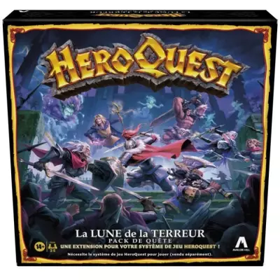 HeroQuest, pack de quete La lune de la Terreur, systeme de jeu HeroQue