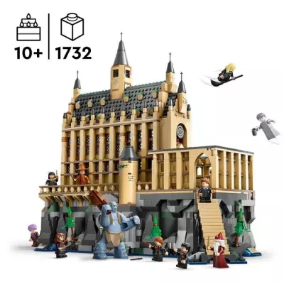 LEGO Harry Potter 76435 Le château de Poudlard : la grande salle - Se