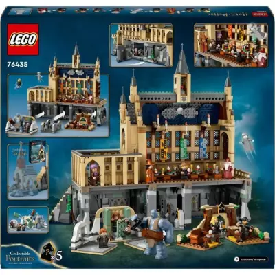 LEGO Harry Potter 76435 Le château de Poudlard : la grande salle - Se