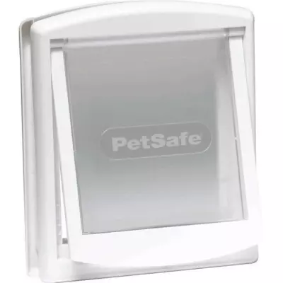 PetSafe Porte a 2 Voies pour Chiens 715 Petit Blanc Chatiere pour Chie