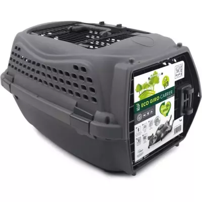 Caisse de transport pour chat M.PETS ECO GIRO - Cage en plastique - Ta