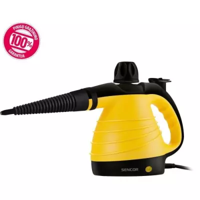 Nettoyeur a vapeur - SENCOR - SSC 3001YL - 1000 W - 350 ml - Jaune