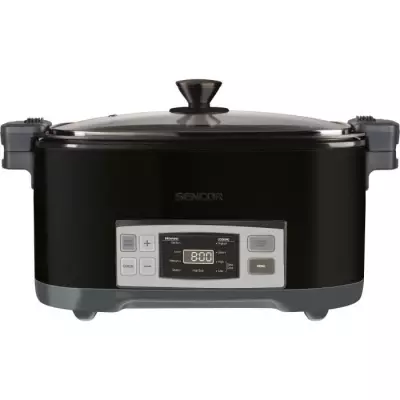 Mijoteuse - SENCOR - SPR-5508BK - 1350 W - 6 L - Noir