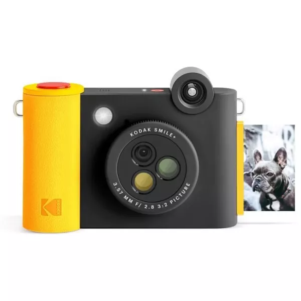 Digital Camera Instant Printing - KODAK - Smile+ - Black