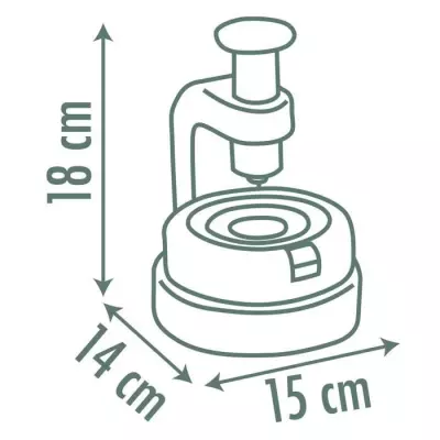 Smoby - Loisirs créatif - Recharges de 16 fleurs - Pour le Set de cr