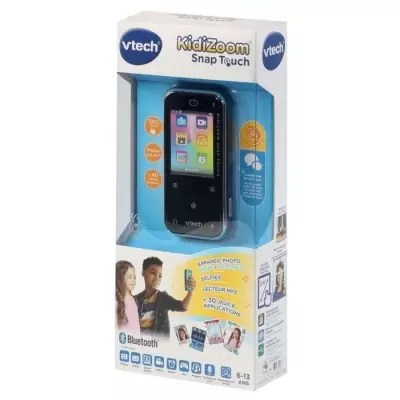 Appareil photo KidiZoom Snap Touch Bleu - VTECH - 6-13 ans - Double ob