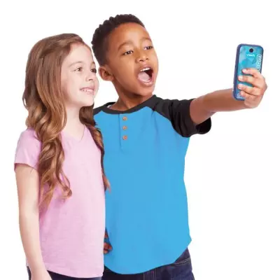 Appareil photo KidiZoom Snap Touch Bleu - VTECH - 6-13 ans - Double ob