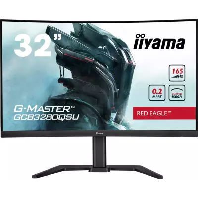 iiyama G-MASTER GCB3280QSU-B1 écran plat de PC 80 cm (31.5") 2560 x 1440 pixels LED Noir