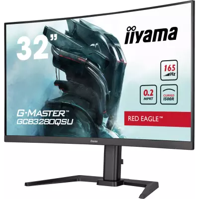 iiyama G-MASTER GCB3280QSU-B1 écran plat de PC 80 cm (31.5") 2560 x 1440 pixels LED Noir