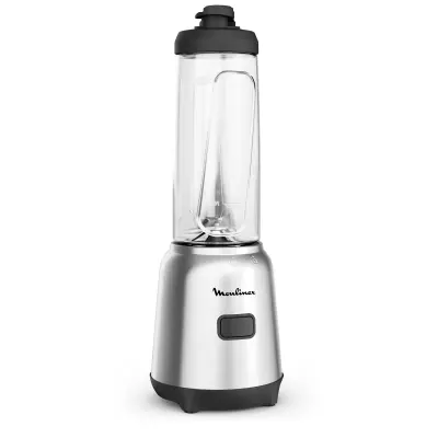 Moulinex Mix & Move 0,8 L Mélangeur de table 300 W Acier inoxydable