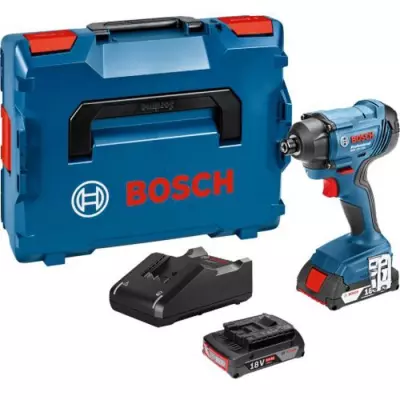 Visseuse a chocs Bosch Professional GDR 18V-160 + 2 batteries 2,0Ah +