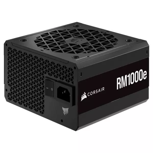 CORSAIR - RM1000e - Bloc d'alimentation - 1000 Watts - ATX 3.0 Silencieuse - Certifié 80 PLUS Gold - (CP-9020264-EU)