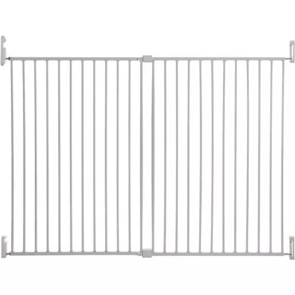 Dreambaby Barriere de sécurité Broadway Gro-Gate Extra-Large et Extra-Grande (pour 76 - 134 cm), blanc