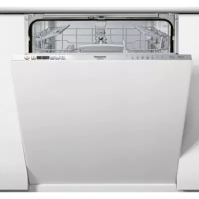 Lave-vaisselle tout intégrable HOTPOINT HI5030W - 14 couverts - Induc