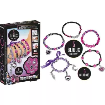 Jeu de création bijoux - LANSAY - 20531 - Monster High - Mes Bracelet