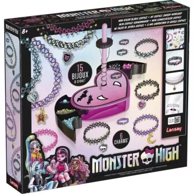 Jeu de création bijoux - LANSAY - 20535 - Monster High - Mon Atelier