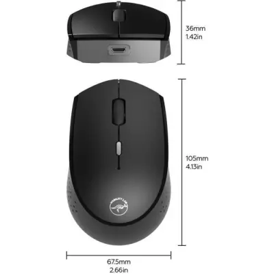 Souris sans fil rechargeable - MOBILITY - USB-C