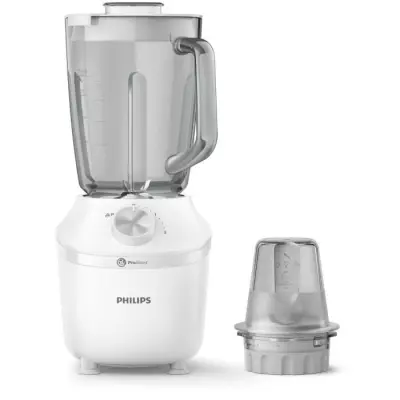 Blender - PHILIPS - Serie 3000 HR2291/20 – Blanc – Bol en verre ca