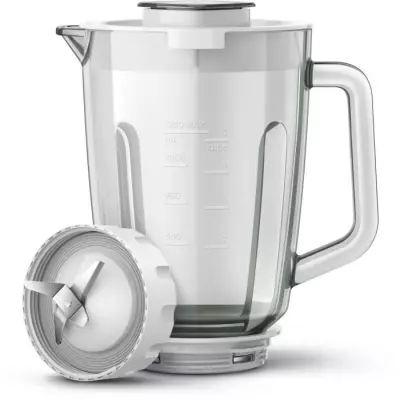 Blender - PHILIPS - Serie 3000 HR2291/20 – Blanc – Bol en verre ca