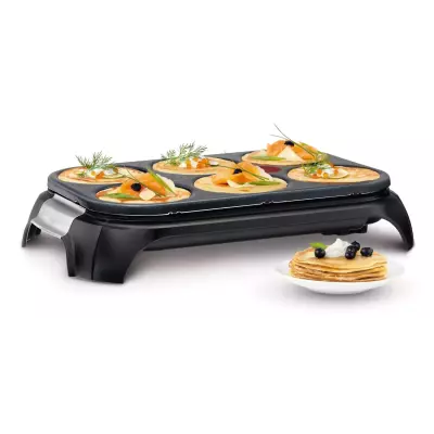 Tefal PY558813 appareil à crêpes 6 crèpe(s) 1000 W Noir