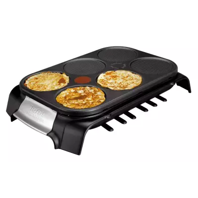 Tefal PY558813 appareil à crêpes 6 crèpe(s) 1000 W Noir