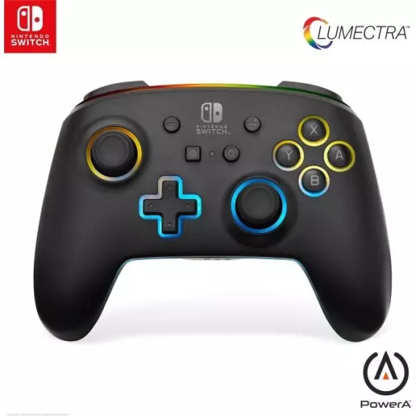 Manette Filaire - POWER A - Nintendo Switch - Lumectra