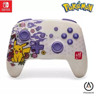 Manette sans fil - POWER A - Nintendo Switch - Pikachu Blossom