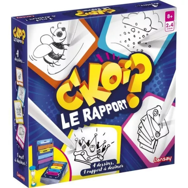 C'KOI LE RAPPORT ? - Jeu de société - a partir de 8 ans