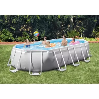 Kit Piscine hors sol tubulaire INTEX - Pris Frame - 503 x 274 x 122 cm