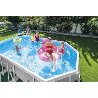 Kit Piscine hors sol tubulaire INTEX - Pris Frame - 503 x 274 x 122 cm