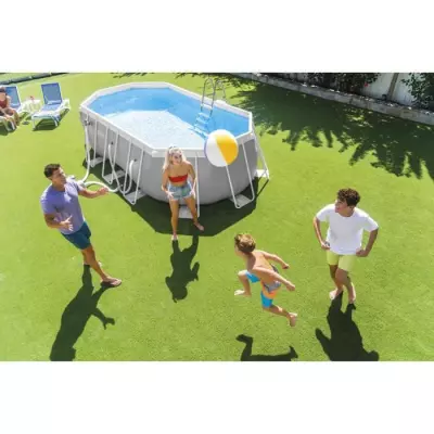 Kit Piscine hors sol tubulaire INTEX - Pris Frame - 503 x 274 x 122 cm