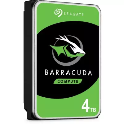 SEAGATE - Disque dur Interne HDD - BarraCuda - 4To - 5 400 tr/min - 3.