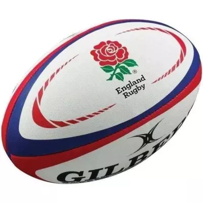 GILBERT Ballon de rugby REPLICA - Taille Midi - Angleterre