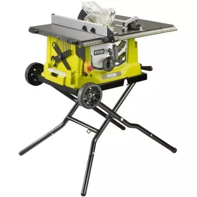 RYOBI - Scie sur table 1 800 W - table alu + pietement retractable, la