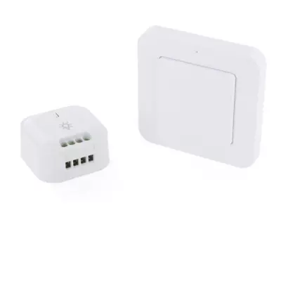 Interrupteur sans fil + Module éclairage On/Off - DIO CONNECTED HOME