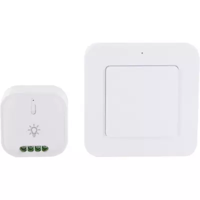 Interrupteur sans fil + Module éclairage On/Off - DIO CONNECTED HOME