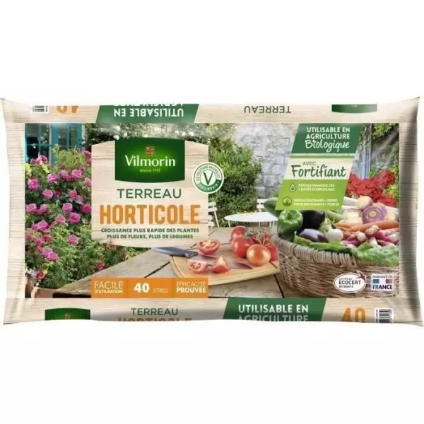 VILMORIN Terreau horticole 40 L