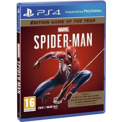 Marvel's Spider-Man Game Of The Year Jeu PS4